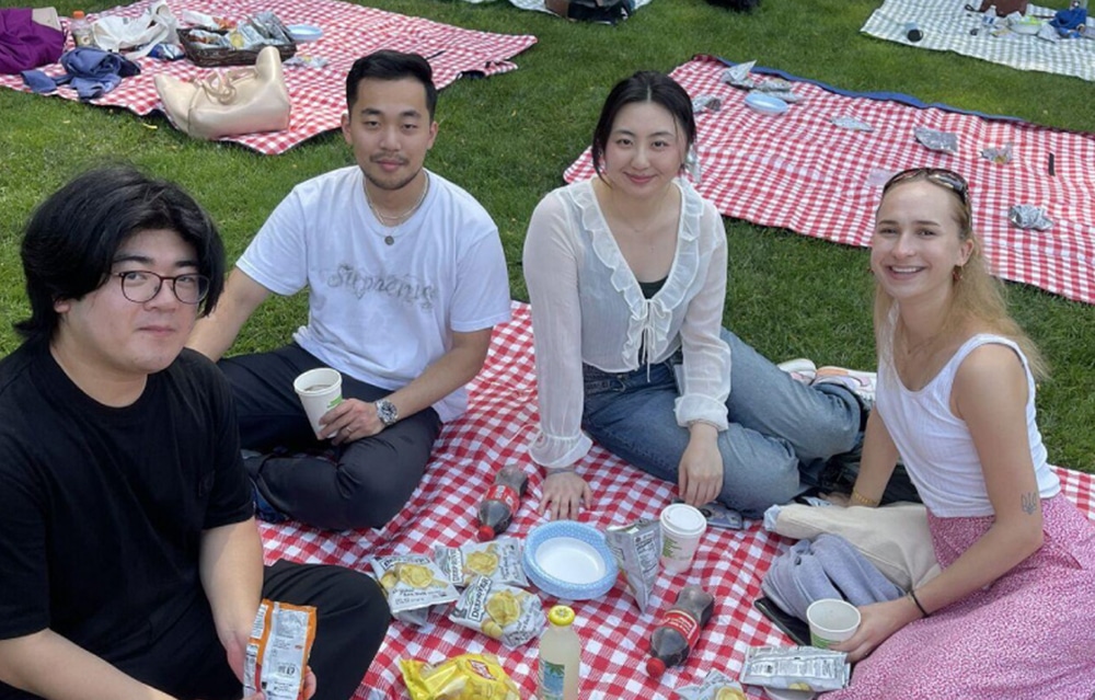 A company picnic with NYGC employees