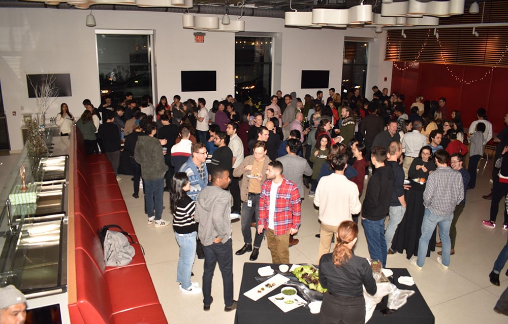 A large group is seen at an NYGC event