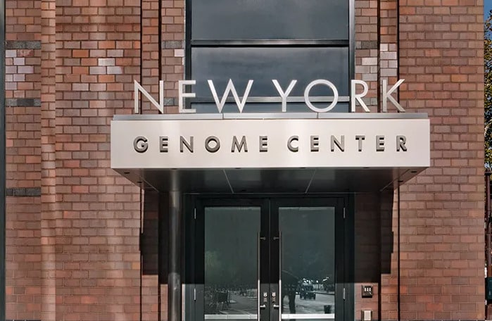 Entrance to the New York Genome Center